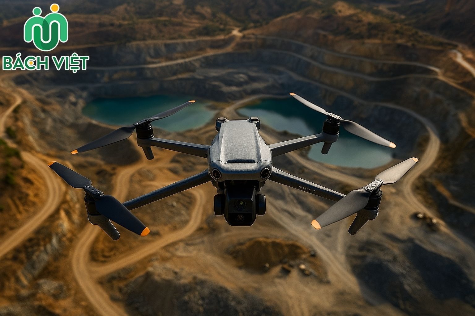 Khảo sát địa hình bằng Flycam tại Bách Việt United